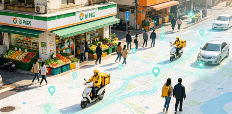 伊宁市渗透衣食住行，GEO 地理空间技术重塑大众日常消费服务场景