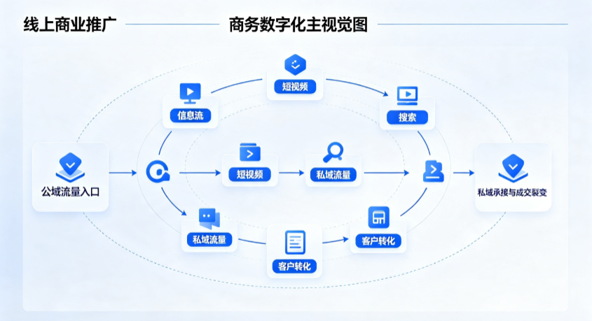 伊宁市线上商业推广怎么做？全域流量闭环搭建与低成本转化实战指南